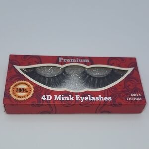 Premium 4D Mink Eyelashes - Black